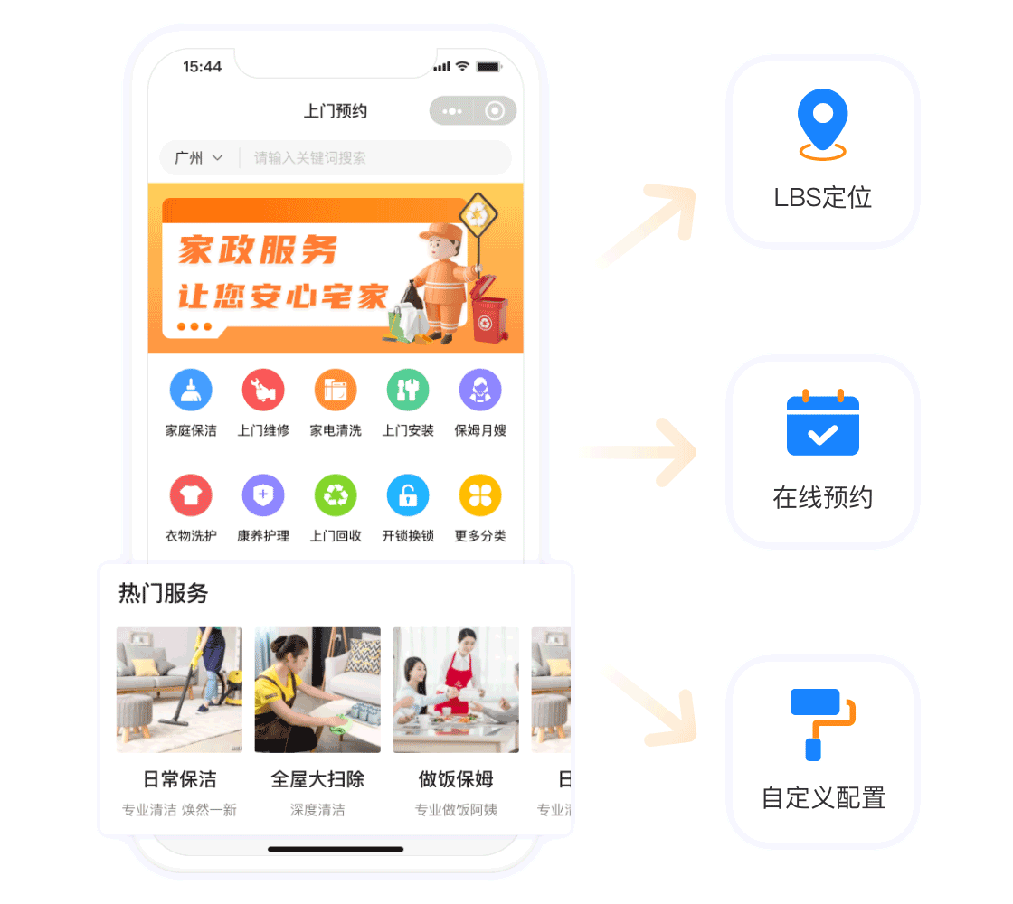 首页展示