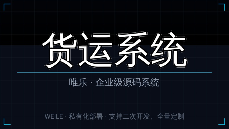 唯乐 货运系统
